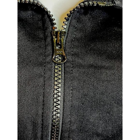 Worthington black stretch zip jacket size 20 W - Picture 9 of 11